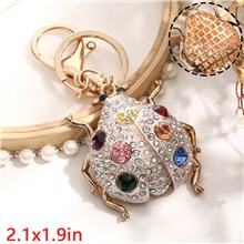 Beetle Alloy Keychain Insect Key Ring Jewelry