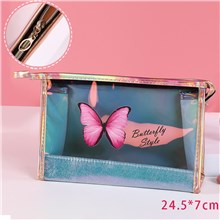 Butterfly Laser Makeup Bag