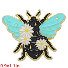 Flowers Insect Enamel Pin Brooch Insect Badge