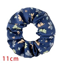 Butterfly Print Large Scrunchies Hair Band