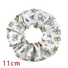 Butterfly Print Large Scrunchies Hair Band