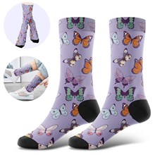 Novelty Cotton Butterfly Socks Funny Animal Socks