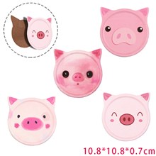 Funny Coasters Pig Style Table Desk Tea Coffee Beer Water Cup Mat Set