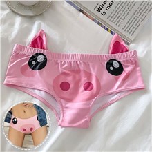 Cute Pig Fun Sexy Panty Briefs Underwear 