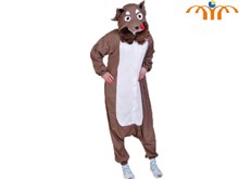 Cartoon Wolf Kigurumi Onesie Cosplay Animal Jumpsuit Costume