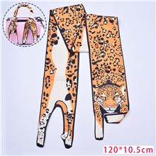 Tiger 3D Cute Animal Handbag Handle Wrap Skinny Scarf for Women