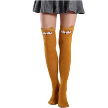 Womens Fox Long Boot Stockings Over Knee Thigh Sock