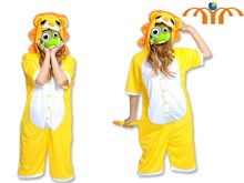 Cartoon Lion Summer Kigurumi Onesie Cosplay Animal Jumpsuit Costume