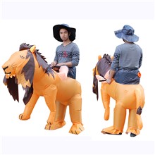 Lion Adult Inflatable Costume Animal Halloween Costumes