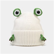 Cute Frog Winter Knit Hat