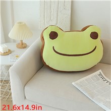 Frog Plush Pillow Super Soft Stuffed Animal Toy