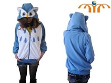 Anime Hoddie Costume Cosplay Owl 