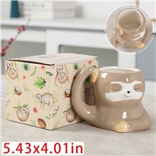 Cute Ceramic Cup Mug Funny Sloth Coffee Mug