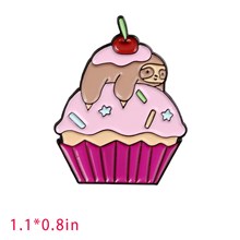 Cute Cartoon Animal Sloth Enamel Pin Brooch