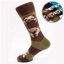 Sloth Funny Cute Crew Socks