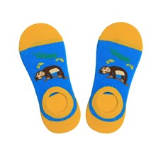 Cute Sloth Bee No Show Socks Flats Boat Socks