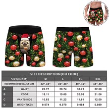 Christmas Sloth Brief Underwear Funny Panties 