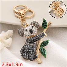 Cute Koala Alloy Keychain Key Ring Jewelry