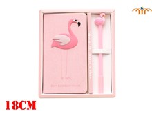 Anime Flamingo Notebook Set