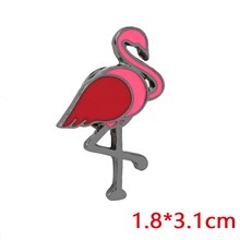 Cute Animal Flamingo Enamel Pin Brooch Badge