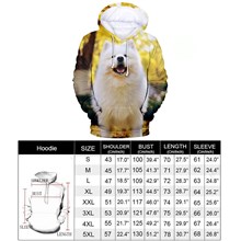 Samoyed Men and Women Shirts Unisex 3D Fashion Printed Shirts Hoodie