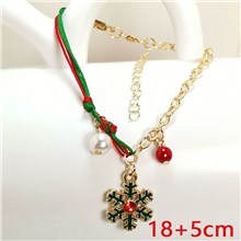 Christmas Snowflake Theme Holiday Bracelet