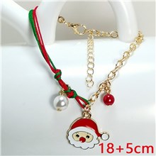 Christmas Santa Claus Theme Holiday Bracelet