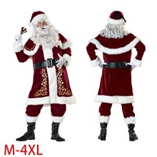 Christmas Santa Claus Dress Costume Set