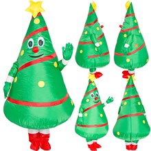Christmas Tree Adult Inflatable Costume Christmas Blow up Costumes
