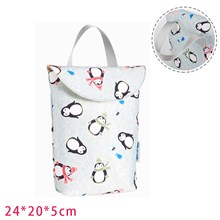 Funny Penguin Waterproof Diaper Bag Mom Bag 