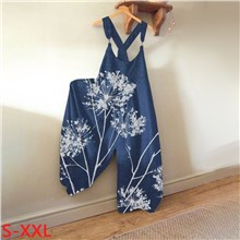 Fashion Wide Leg Loose Rompers Jumpsuit