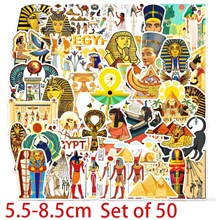 Ancient Egypt Stickers Lost Civilizations Pyramid Sphinx Pharaoh Waterproof Vinyl Laptop Phone Water Bottle Stickers
