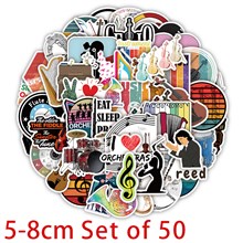 Orchestral Stickers,Music Instrument Aesthetic Stickers Funny Waterproof Vinyl Laptop Phone Water Bottle Stickers
