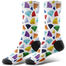 Novelty Colored Diamond Socks Funny Fashion Socks