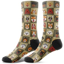 Novelty Husky Rottweiler Corgi Socks Funny Pet Dogs Socks