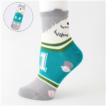Old English Sheepdog Womens Dog Socks Cute Animal Cotton Ankle Sock Funny Colorful Novelty Sox Women Gift