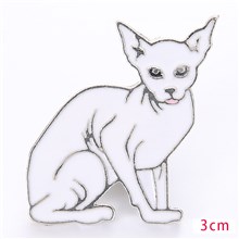 Siamese Cat Pet Alloy Brooch Lapel Pin
