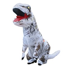 Dinosaur Adult Inflatable Costume T-Rex Fancy Dress Halloween Blow up Costumes