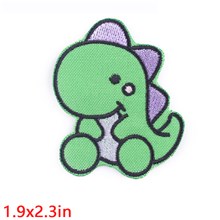 Cute Dinosaur Embroidered Badge Patch