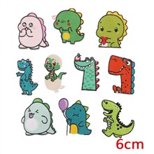 Cute Cartoon Animals Dinosaur Patch Dinosaur Embroidery Patches Sew On or Iron On Patches