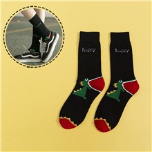 Novelty Dinosaur Socks Funny Cute Pattern Print  Socks