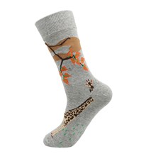 Cartoon Giraffe Socks Animal Socks 