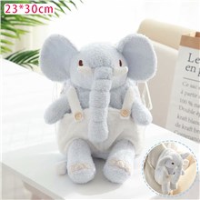 Cute Elephant Toy Animal Plush Bag Backpack
