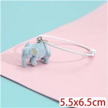 Cute Elephant Pendant Keychain Key Ring