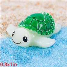 Turtle Resin Figurines Cute Sea Animal Figure Toy