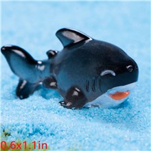 Shark Resin Figurines Cute Sea Animal Figure Toy