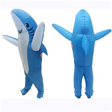Shark Adult Inflatable Costume Animal Halloween Costumes