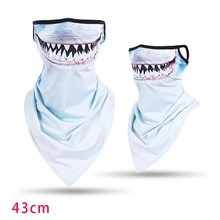 Shark Neck Gaiter Bandana Face Mask For Men Women