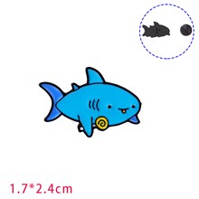 Shark Cute Enamel Brooch Pin for Jackets Backpacks Cloths Funny Animals Badge Pin for Women/Men