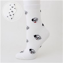 Dalmatian Womens Dog Socks Cute Animal Cotton Ankle Sock Funny Colorful Novelty Sox Women Gift